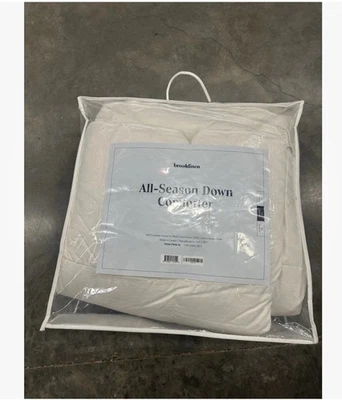 Edredón de plumón Brooklinen para todas las estaciones talla doble hipoalergénico Foto 1 de 3