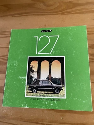 Fiat 127 1981-1982 UK Market Brochure 900 Comfort, 1050 Comfort & 1050 Super - Image 1 of 4