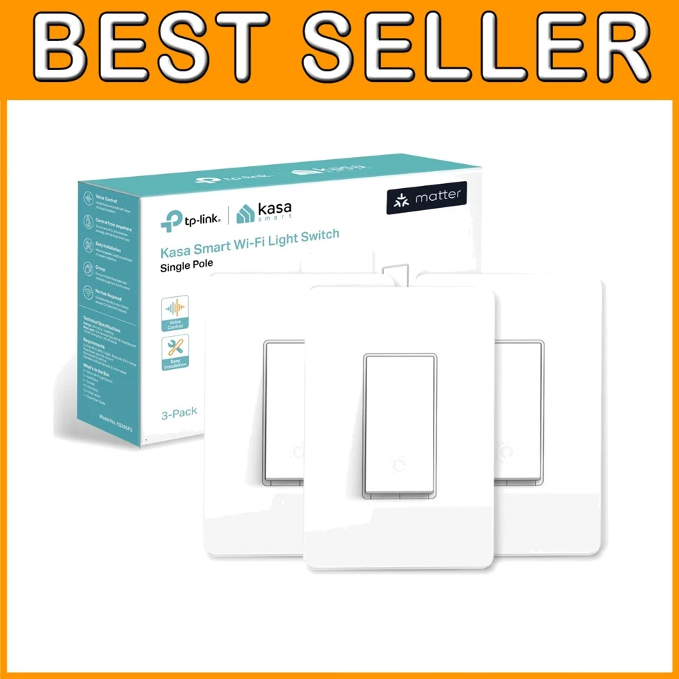 Easy Install, Timer & Schedule, 2.4GHz WiFi - Image 1 of 4