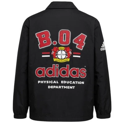RARE 90ʼS BAYER 04 LEVERKUSEN VINTAGE ZIP TRACK SOCCER FOOTBALL JACKET SIZE XL - Image 1 of 4