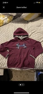 girls under armour hoodie EUC sz small youth - Picture 1 of 2