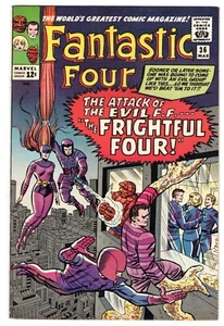 Fantastic Four 36 (1964) 1st App Frightful Four VF+ 8.5 - Picture 1 of 2