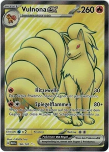 Pokémon Vulnona ex Full Art Karmesin&Purpur 151 MEW 186/165 Near Mint Deutsch - Bild 1 von 1