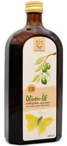 Bio-Olivenöl nativ extra 500 ml, kaltgepresst, Arbequina - Bild 1 von 2