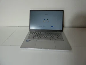 ASUS 14" Chromebook Intel Core M3-8100Y 4GB ,128SSD , C425TA-M364 Silver - Picture 1 of 4