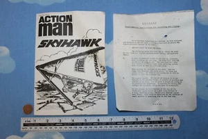 ORIGINAL VINTAGE ACTION MAN Skyhawk Instructions CB40672 - Picture 1 of 7