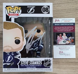 Steven Stamkos Signed Funko POP! #08 Tampa Bay Lightning NHL LEGEND JSA - Picture 1 of 2