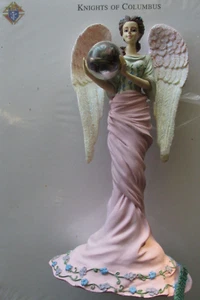 GUARDIAN of The Garden of GRACE Angel Figurine Bradford Exchange Thomas Kinkade! - Picture 1 of 24