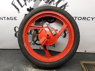 1987 Yamaha SRX 250 SRX250  Rear Wheel & Brake Backing Plate      2014 - Image 1 of 4