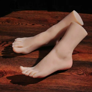Displays Or Model One Right Female Lifelike Left Legs Feet Shoes Mannequin 22cm - Picture 1 of 10