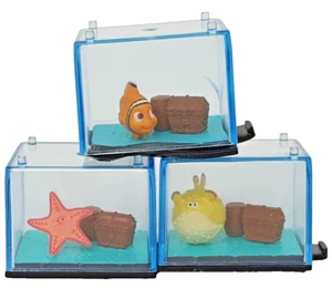 Tomy Finding Nemo "Acquario 3 di 8" Serie 3 Figure: Bloat, Peach, Nemo - Imagen 1 de 6