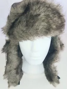 Tru Fit Camouflage Aviator Trapper Hat Fur Lined One Size Unisex NWT - Picture 1 of 11