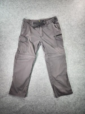 Pantalones BC Clothing Para Hombre Medianos Lx30 Convertibles Carga Senderismo Cinturón Utilitario Foto 1 de 4