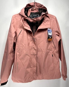 Moerdeng - Women's Waterproof Rain Jacket - Lightweight - Softshell - L - Pink - Picture 1 of 4