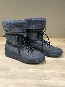 Nike Storm Warrior Stiefel Damen US 6 grau 407482-004 hoher Schnürschuh - Bild 1 von 10