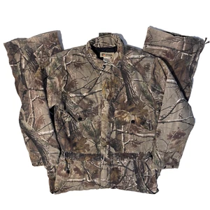 Russell Outdoors Realtree Camo Insulated Coveralls - M Hunting Vintage - Picture 1 of 11