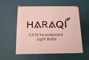  12 Pack 60W 120V E12 Base CA10 C32 CTC Candelabra Flame Tip Clear  - Picture 1 of 12
