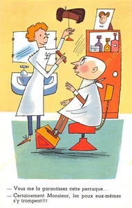 Humor Hairdresser Illustrator Edit Walnut - Picture 1 of 2