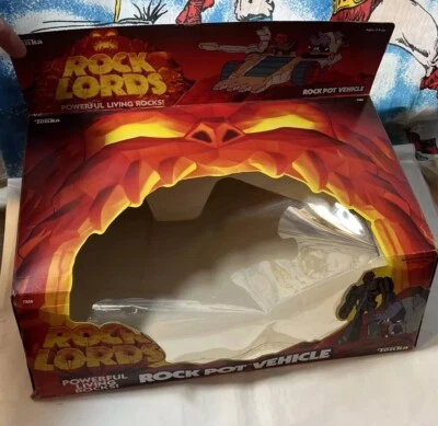 Vintage 1984 Rock Lords ROCK POT VEHICLE Tonka BOX ONLY - Image 1 of 4