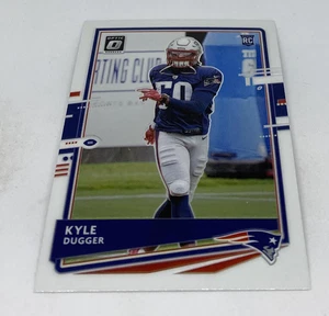 2020 PANINI DONRUSS OTTICA CALCIO RC ROOKIE BASE KYLE DUGGER PATRIOTS 140 - Foto 1 di 3