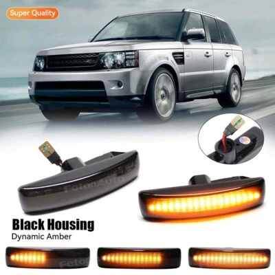 LED Side Marker Lights Turn Signal Indicator For Land Rover Sport Discovery LR3  - Изображение 1 из 4