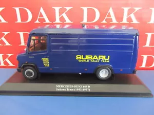Die cast 1/43 Modellino Furgone Van Mercedes 609 D Rally Subaru Team 1993-1997 - Foto 1 di 4