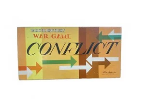 Gioco da tavolo vintage Conflict Parker Brothers con pezzi in metallo con istruzioni  - Foto 1 di 7
