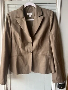 Loft Tweed Wollmischung Blazer Arbeitsmantel Größe 6 Doppelknopf  - Bild 1 von 8