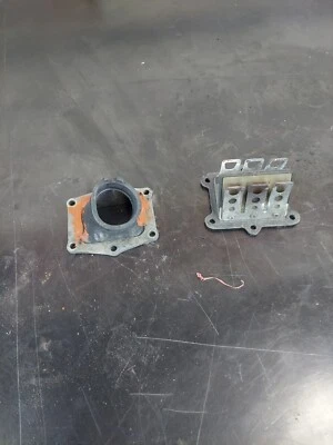 Caja de caña y placa de maletero de admisión 1981 HONDA CR450R ELSINORE CR450 81 ga Foto 1 de 4