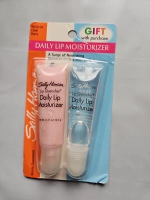 Sally Hansen Daily Lip Moisturizer Lip Quencher Gloss Clear & Berry (2 PK) - Image 1 of 3