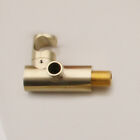 Brushed Gold Wall Mount Bathroom Faucet For Sprayer Mixer Shower Tap Only Hook