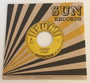 Elvis Presley / My Happiness & That's When Your Heartaches Begin SUN 45 Mint - Picture 1 of 5