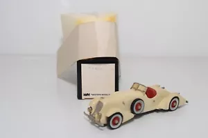 B7 1:43 WESTERN MODELS WMS24 WMS 24 1935 DUESENBERG SJ SPECIAL CREAM NUOVO CO... - Foto 1 di 16