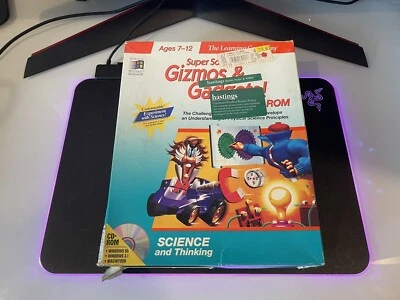 Super Solvers Gizmos and Gadgets The Learning Company Big Box PC Computer Game - Image 1 of 3