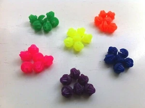 36Pcs Bicycle Spoke Beads Neon & Rattling Bikes - Picture 1 of 2