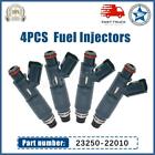 4PCS Fuel Injector For 98-1999 Chevrolet Prizm Toyota Corolla 1.8L l4 2325022010