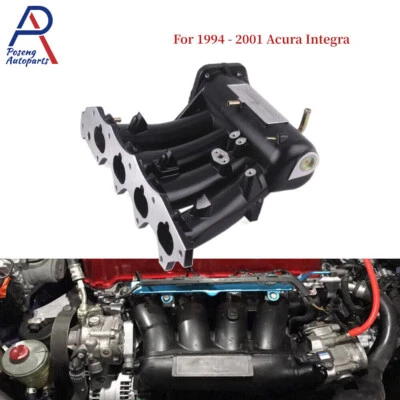 Алюминиевый впускной коллектор серии Pro для 1994-2001 Acura Integra 1,8 л B16A2 B16A3 - Изображение 1 из 4