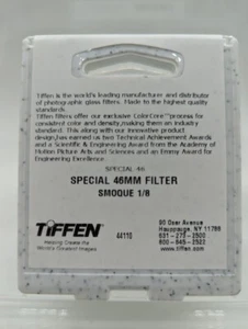 New Tiffen 46mm Smoque 1/8 Filter (Atmosphere Diffusion Filters) - Custom Made - Picture 1 of 9