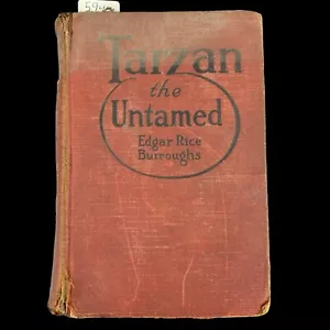 Tarzan the Untamed: Edgar Rice Burroughs 1920 St John Illustrated Hardcover Book - Bild 1 von 12
