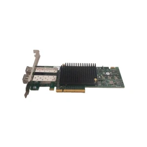 Dell 0RXNT1 Emulex LPE31002 Dual-Port 16GB FC PCIe NIC Full Height w SFP - Afbeelding 1 van 3
