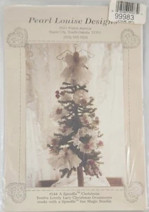 Pearl Louise Designs #144 patrón speedle Navidad sin cortar - Imagen 1 de 2