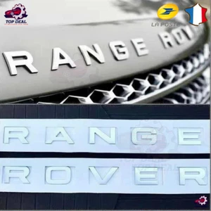 LOGO RANGE ROVER MATTE SILVER 3D EMBLÈME stickers autocollant auto - Bild 1 von 3