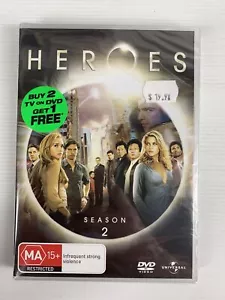 HEROES Complete Season 2 DVD R4 TV Series CULT *NEW SEALED* - Picture 1 of 2