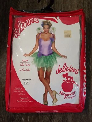 N Adult Sexy Wear Of New York Lilac Fairy Halloween Costume Size S/M - Image 1 of 3