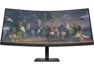 OMEN 34c by HP 34 inch WQHD 165Hz Curved Gaming Monitor - Picture 1 of 11