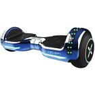 Electric Hoverboard 6.5 In Wheels Led Sensor Lights Bluetooth Speaker 180 Lbs