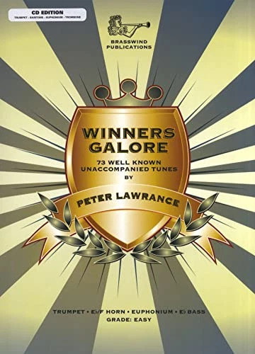 Winners Galore for Treble Clef Brass (Part & CD) Trumpet/Trombone/Euphonium Book - Image 1 of 2