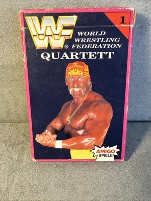WWF QUARTETT WRESTLING NR.1 CATCHER 1992 | Hulk Hogan | Vollständig | Amigo - Bild 1 von 4