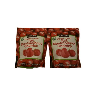 Tart Montmorency Dried Organic Cherries  2 Pack 2.5 Lbs Total  - Image 1 of 4