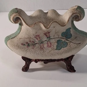 Vintage Übertopf handbemalt Keramik - Bild 1 von 24